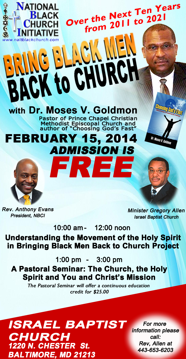 February -Black Men Back to Church