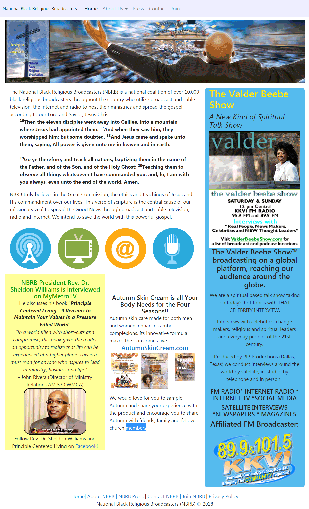 National Black Religious Broadcasters Homepage