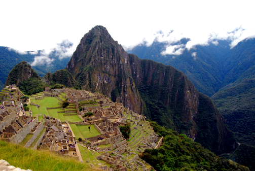 Archaeological site in Peru - Machu Piccu