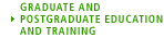 GRADUATE AND POSTDOCTORAL EDUCATION AND TRAINING